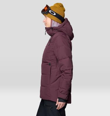 Women's Powder Maven Down Jacket, Color: Blackberry, image 7