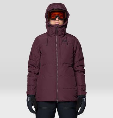 Women's Powder Maven Down Jacket, Color: Blackberry, image 8
