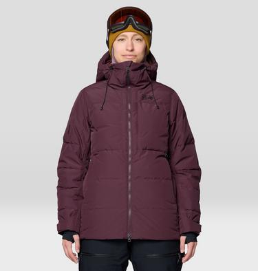 Women's Powder Maven Down Jacket, Color: Blackberry, image 5