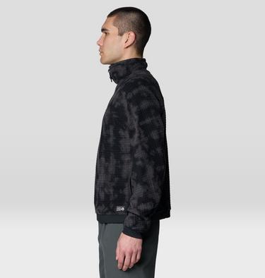 Men's Summit Grid Big Grid Half Zip, Color: Black Shadowdye Print, image 12