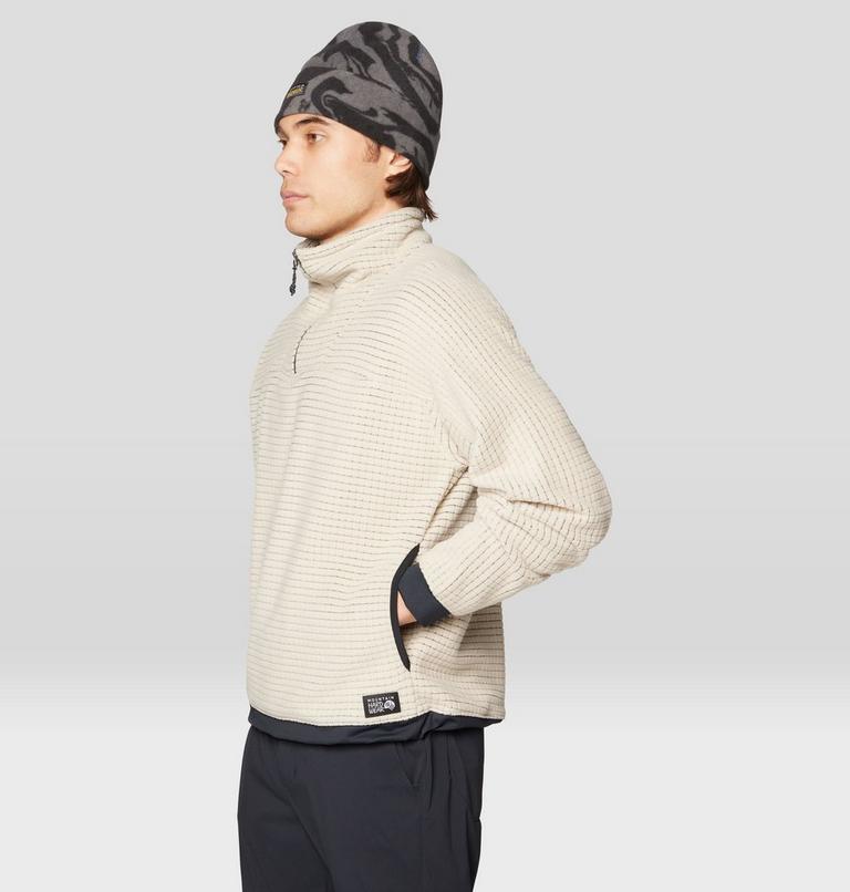 Men's Summit Grid Big Grid Half Zip, Color: Fossil, image 6