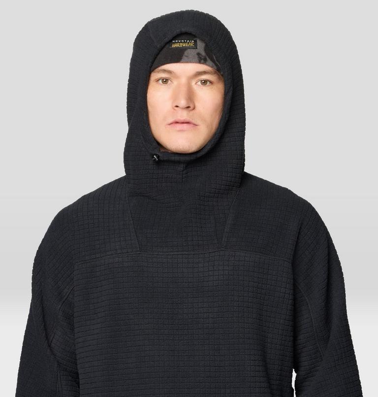 Men's Summit Grid Big Grid Hoody, Color: Black, image 5