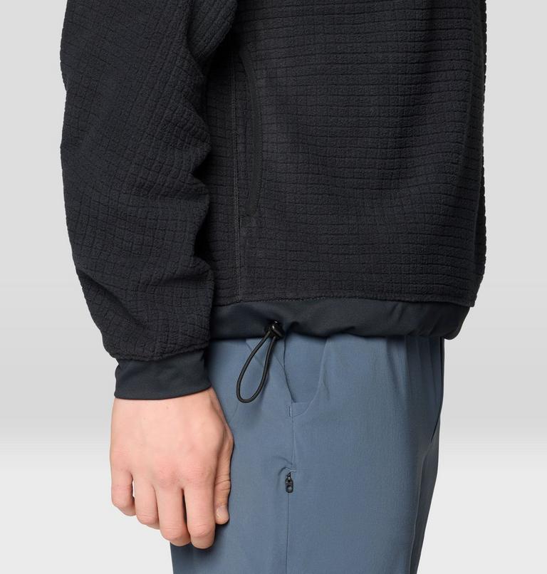 Men's Summit Grid Big Grid Hoody, Color: Black, image 6