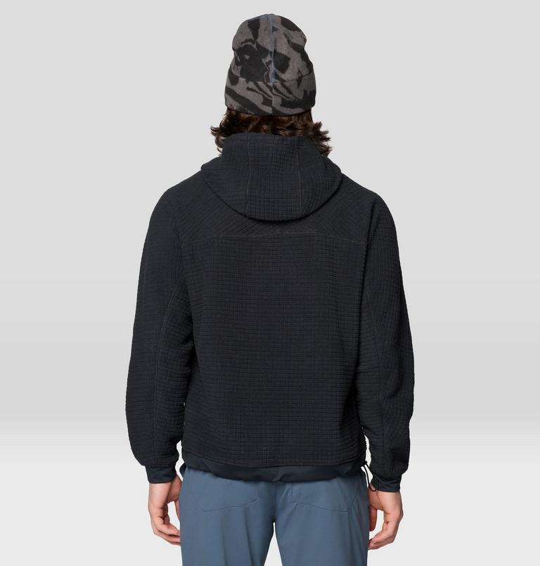 Men's Summit Grid Big Grid Hoody, Color: Black, image 3