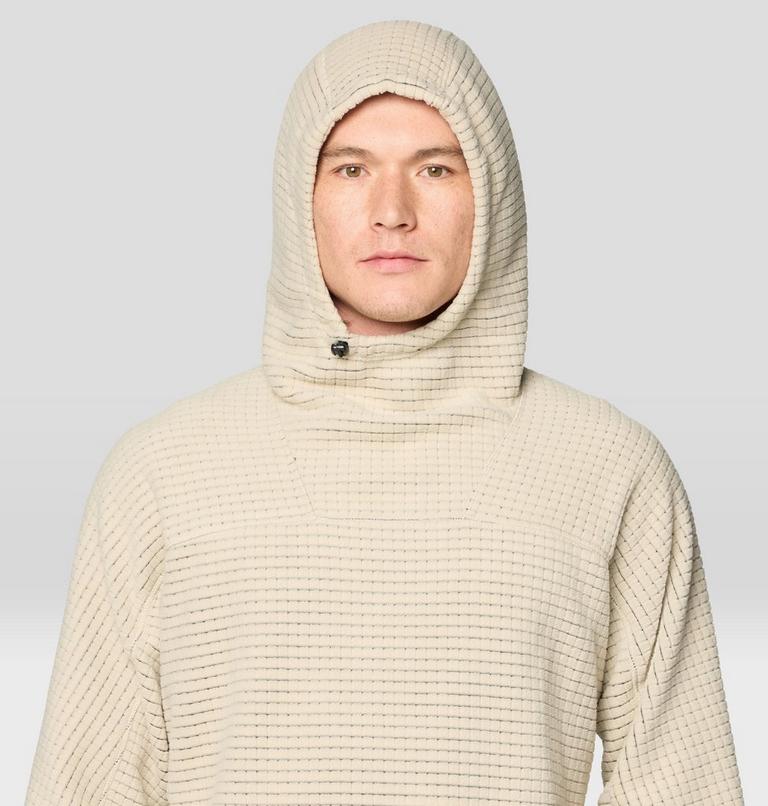 Men's Summit Grid Big Grid Hoody, Color: Fossil, image 5
