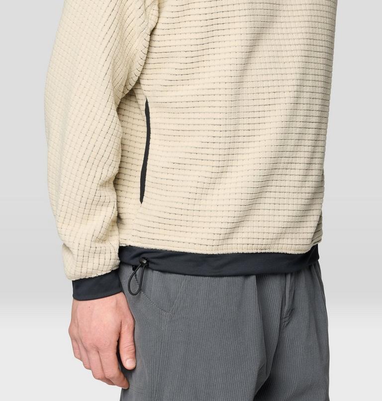 Men's Summit Grid Big Grid Hoody, Color: Fossil, image 6