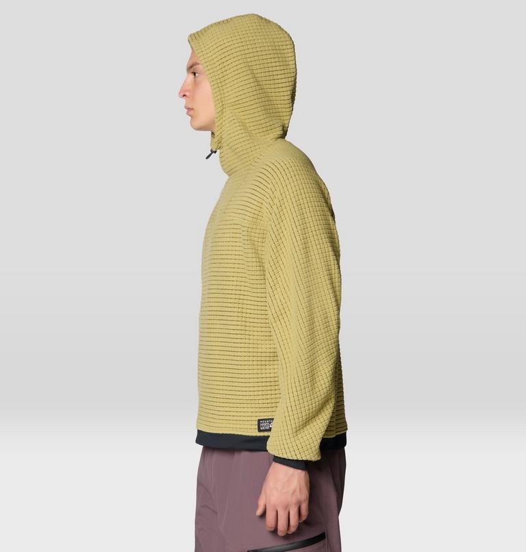Men's Summit Grid Big Grid Hoody, Color: Forest Moss, image 4