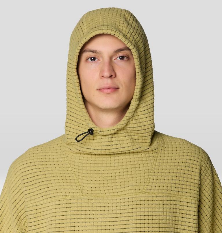 Men's Summit Grid Big Grid Hoody, Color: Forest Moss, image 6