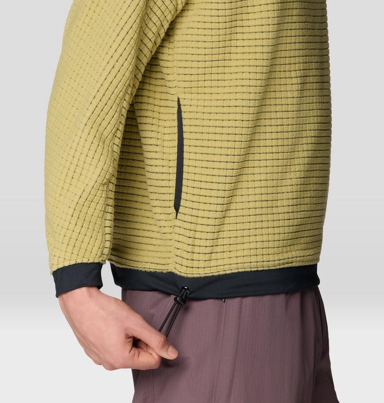 Men's Summit Grid Big Grid Hoody, Color: Forest Moss, image 7