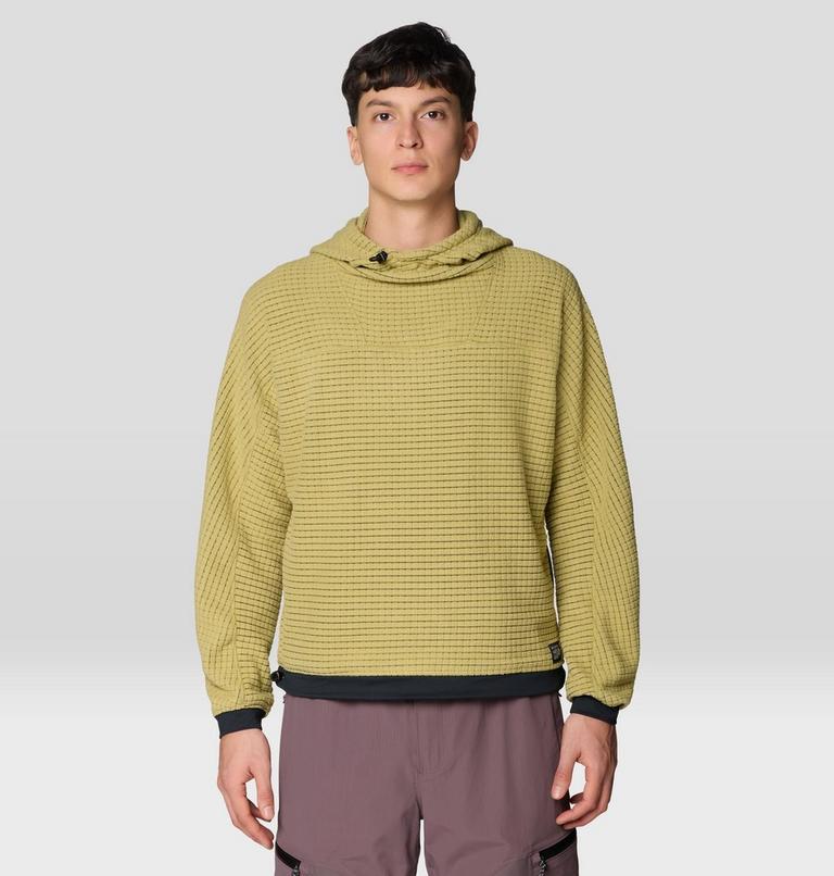 Men's Summit Grid Big Grid Hoody, Color: Forest Moss, image 1