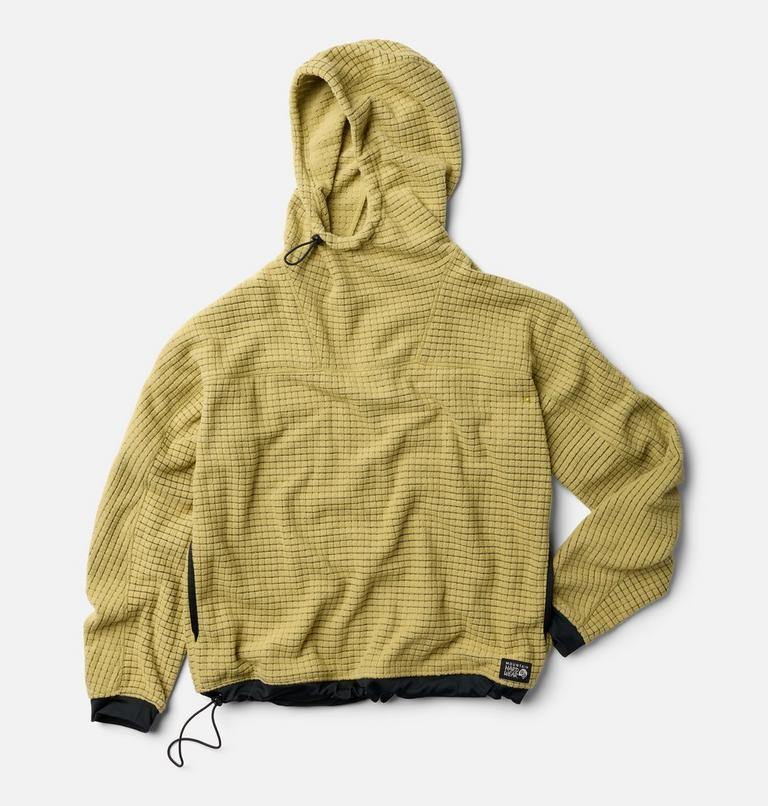 Men's Summit Grid Big Grid Hoody, Color: Forest Moss, image 2