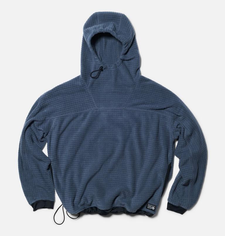Men's Summit Grid Big Grid Hoody, Color: Moon Blue, image 2