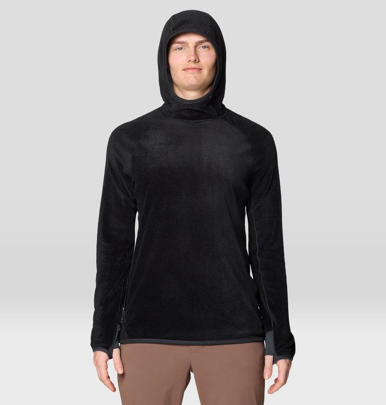 Men's AirMesh Long Sleeve Hoody, Color: Dark Storm, image 7