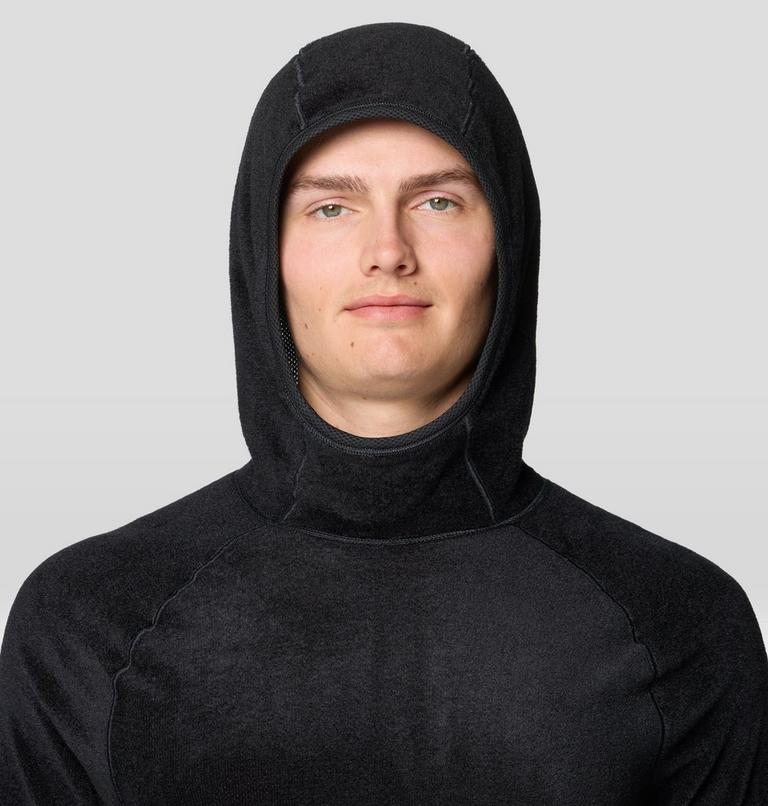 Men's AirMesh Long Sleeve Hoody, Color: Dark Storm, image 8