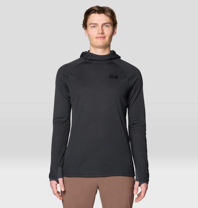 Men's AirMesh Long Sleeve Hoody, Color: Dark Storm, image 1