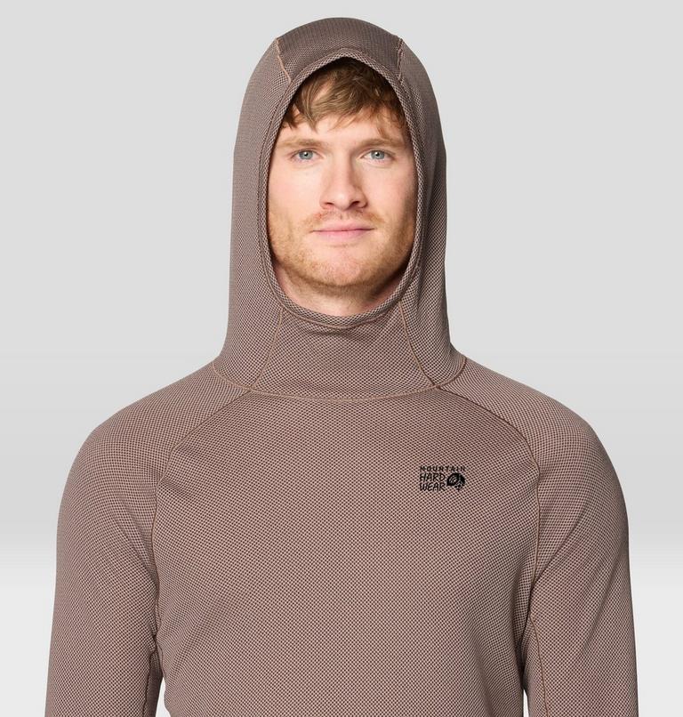Airmesh Long Sleeve Hoody | 244 | XXL, Color: Wild Taupe, image 5
