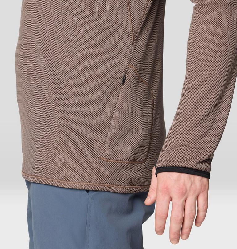 Airmesh Long Sleeve Hoody | 244 | XXL, Color: Wild Taupe, image 6
