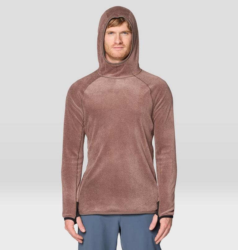 Airmesh Long Sleeve Hoody | 244 | XXL, Color: Wild Taupe, image 8