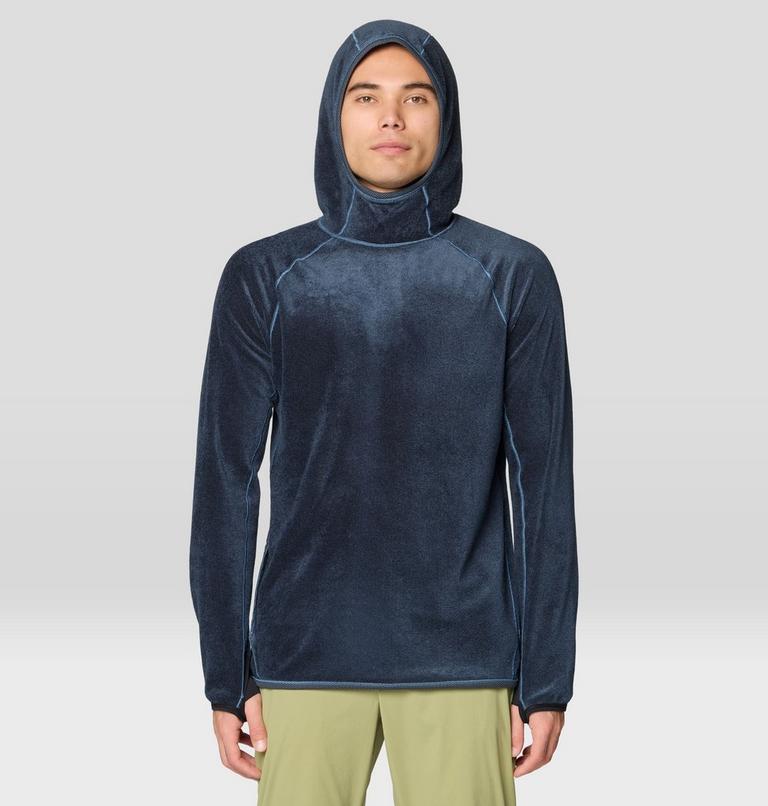 Airmesh Long Sleeve Hoody | 430 | L, Color: Moon Blue, image 6