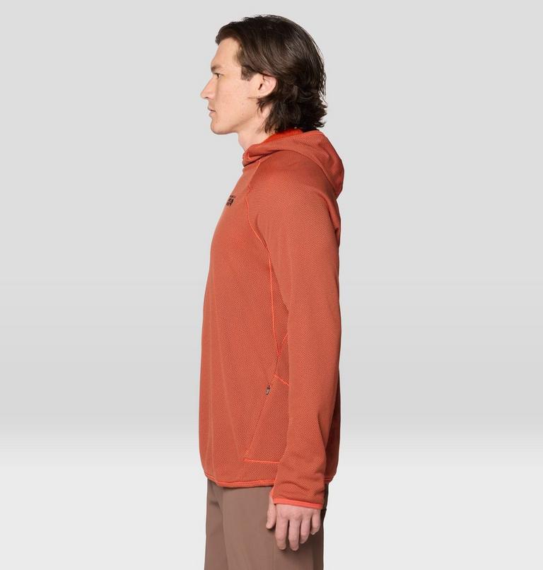 Men's AirMesh Long Sleeve Hoody, Color: Aspect, image 3