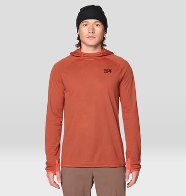 Men's AirMesh Long Sleeve Hoody, Color: Aspect, image 16
