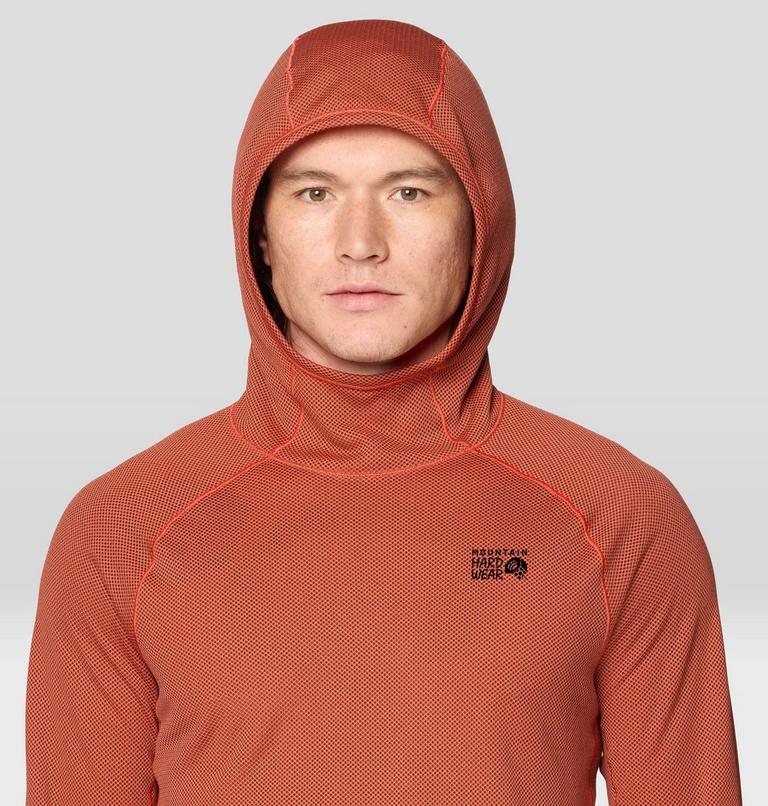 Men's AirMesh Long Sleeve Hoody, Color: Aspect, image 5