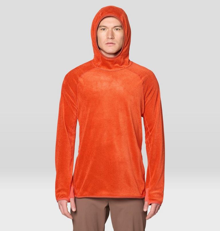 Men's AirMesh Long Sleeve Hoody, Color: Aspect, image 8