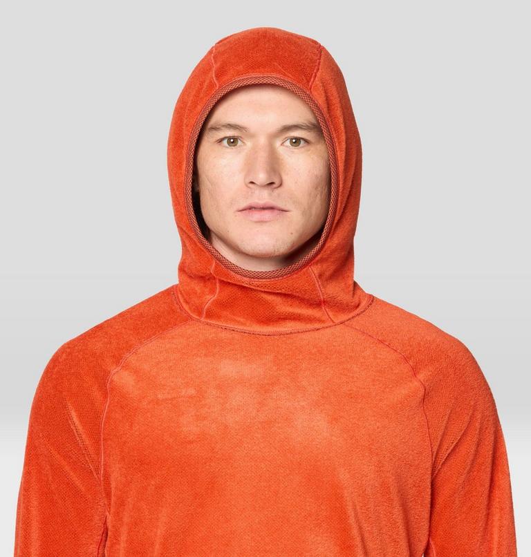 Men's AirMesh Long Sleeve Hoody, Color: Aspect, image 9