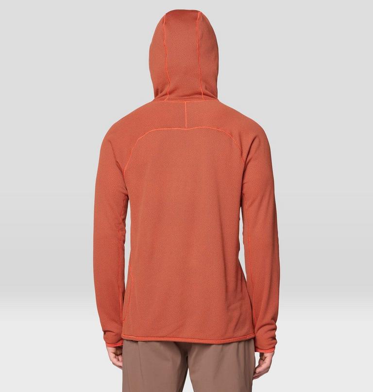 Men's AirMesh Long Sleeve Hoody, Color: Aspect, image 2