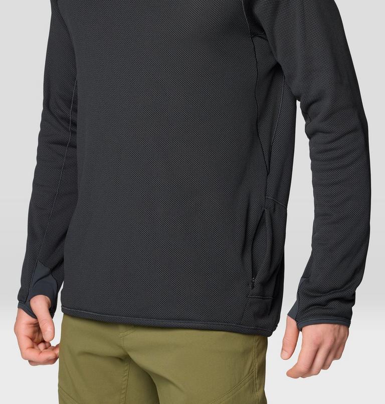 Men's AirMesh Long Sleeve, Color: Dark Storm, image 6