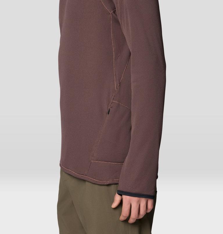 Men's Airmesh Long Sleeve, Color: Carob, image 5