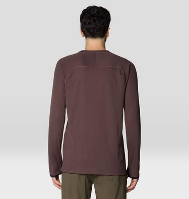 Men's Airmesh Long Sleeve, Color: Carob, image 10