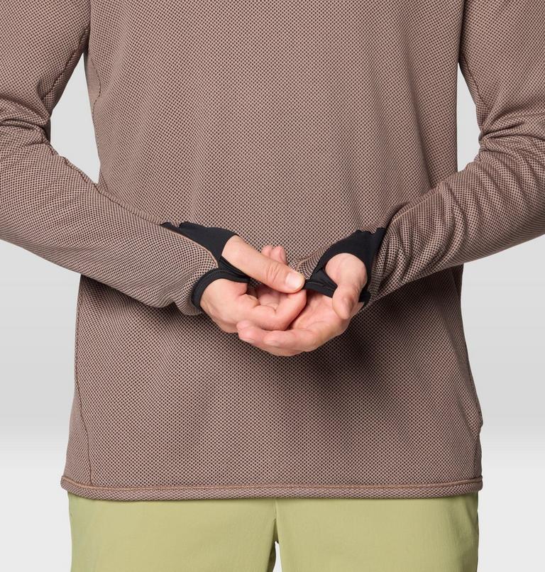 Men's AirMesh Long Sleeve, Color: Wild Taupe, image 6