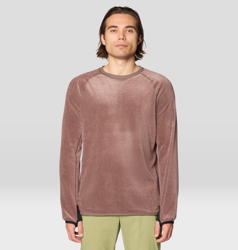 Men's AirMesh Long Sleeve, Color: Wild Taupe, image 7