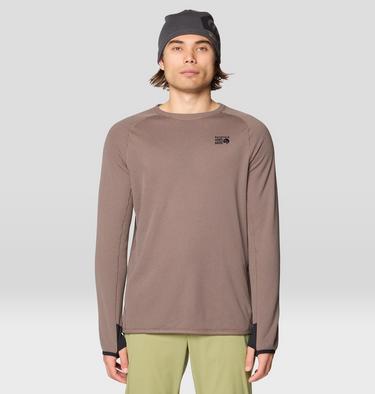 Men's AirMesh Long Sleeve, Color: Wild Taupe, image 9
