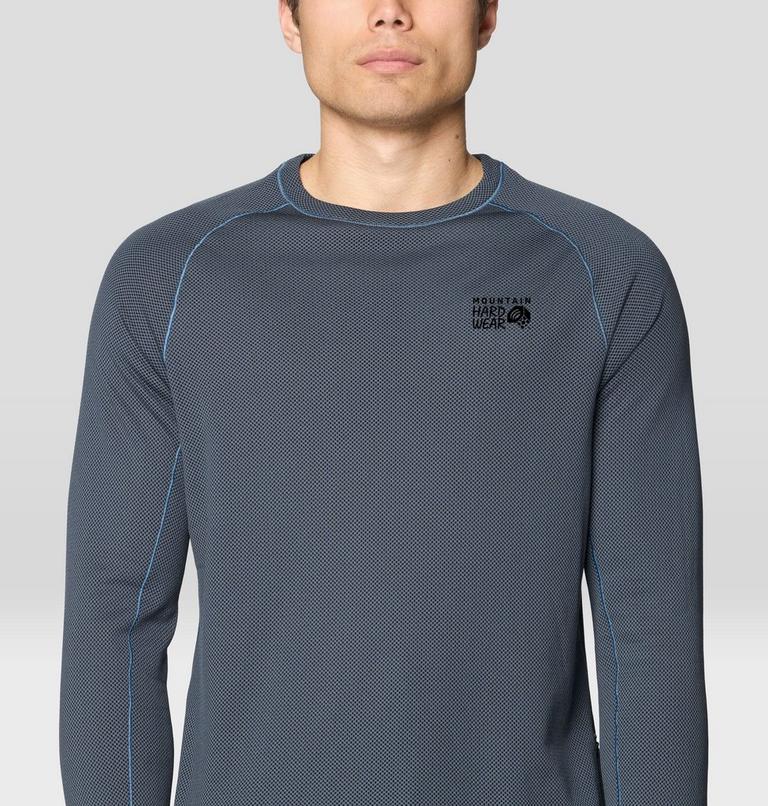 Men's AirMesh Long Sleeve, Color: Moon Blue, image 5