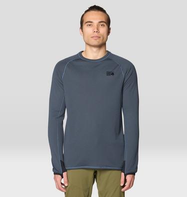 Men's AirMesh Long Sleeve, Color: Moon Blue, image 1
