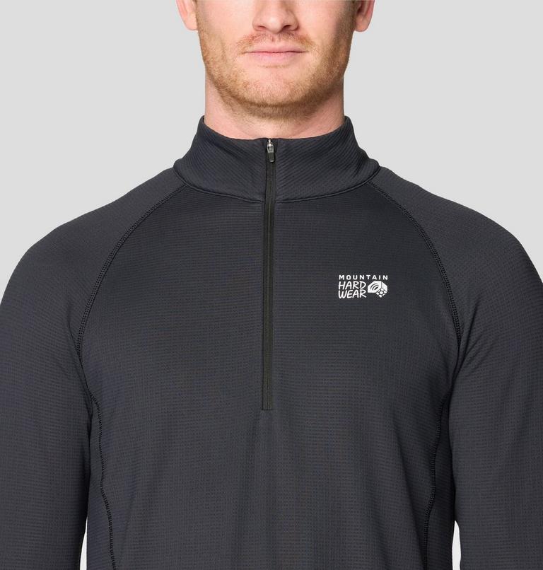Men's Crater Lake Heavyweight Half Zip, Color: Black, image 5