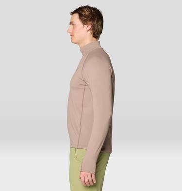 Men's Crater Lake Heavyweight Half Zip, Color: Wild Taupe, image 4