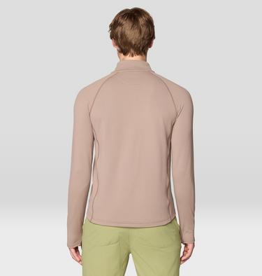 Men's Crater Lake Heavyweight Half Zip, Color: Wild Taupe, image 3