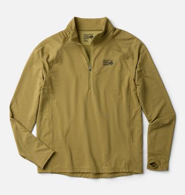 Men's Crater Lake Heavyweight Half Zip, Color: Grassland, image 10