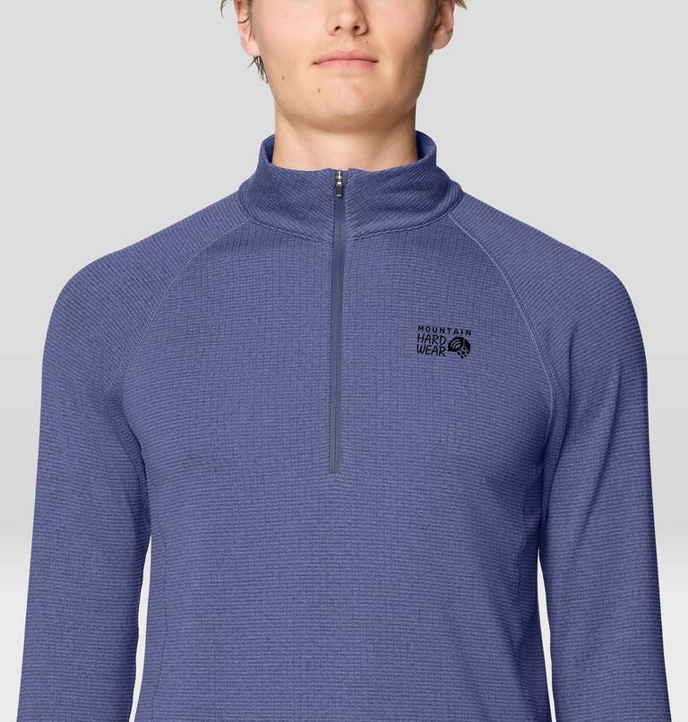 Men's Crater Lake Heavyweight Half Zip, Color: Lapis Dusk, Avid, image 5