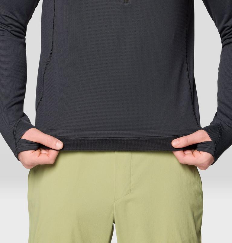 Men's Crater Lake Heavyweight Half Zip Hoody, Color: Black, image 7