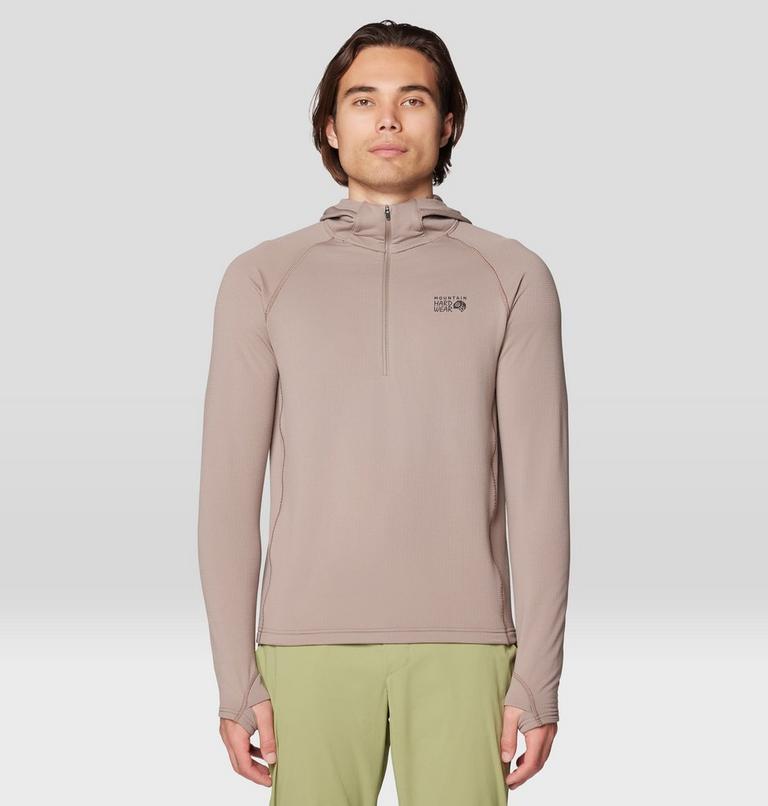 Crater Lake Heavyweight Half Zip Hoody | 244 | S, Color: Wild Taupe, image 1