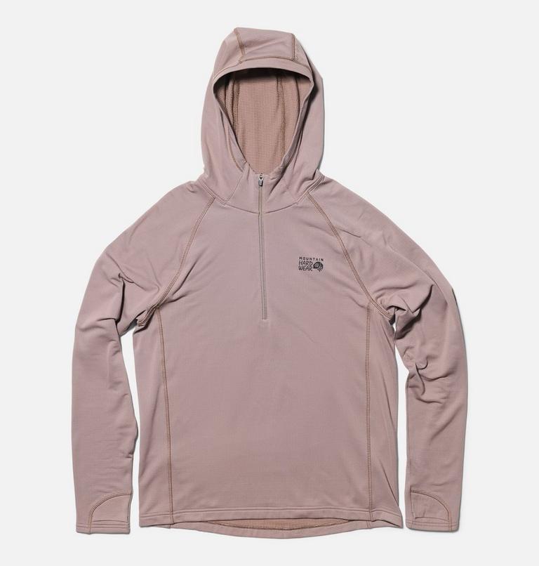 Crater Lake Heavyweight Half Zip Hoody | 244 | S, Color: Wild Taupe, image 2