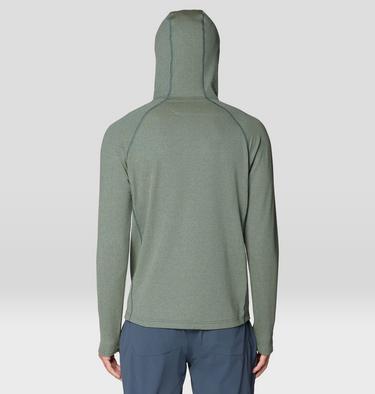 Men's Crater Lake Heavyweight Half Zip Hoody, Color: Forest Moss, Berry Blue, image 15