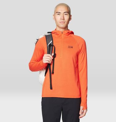 Men's Crater Lake Heavyweight Half Zip Hoody, Color: Aspect, image 12