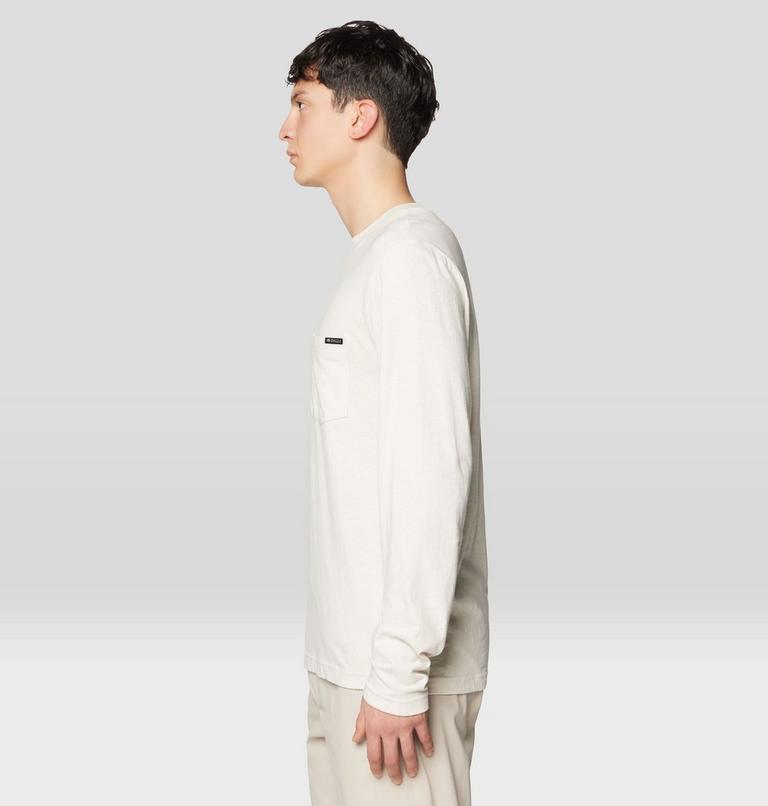 Men's On Edge Long Sleeve, Color: Stone, image 3