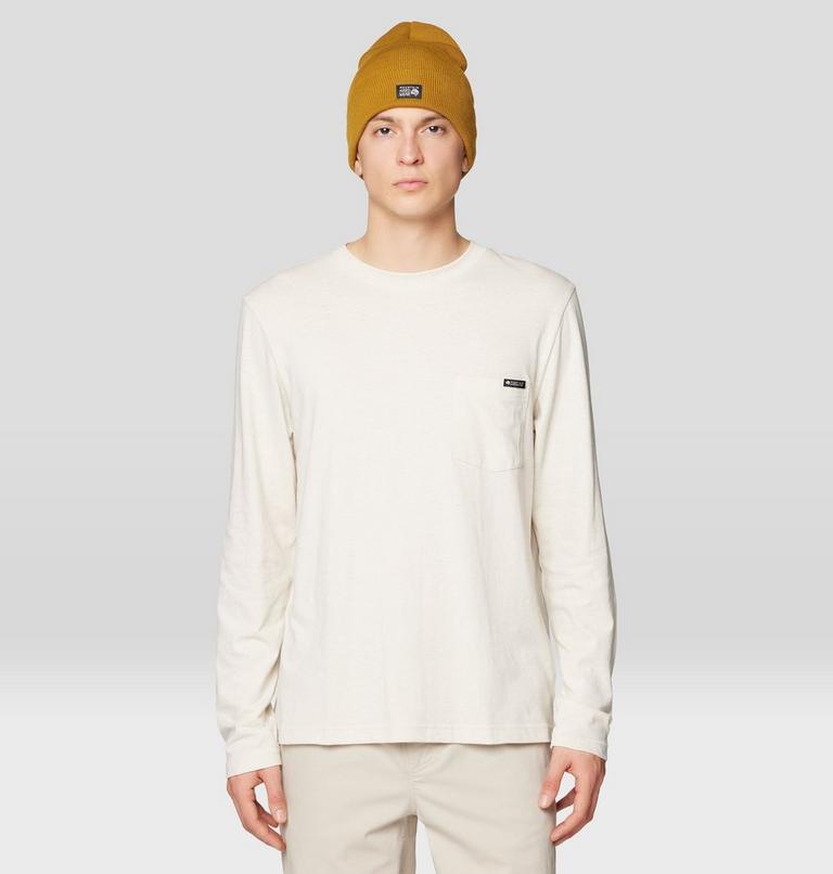 Men's On Edge Long Sleeve, Color: Stone, image 1