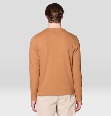 Men's On Edge Long Sleeve, Color: Copper Clay, image 2